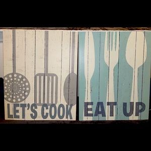 Decorative Art Pictures. Set of Two Dec. Art Pics.